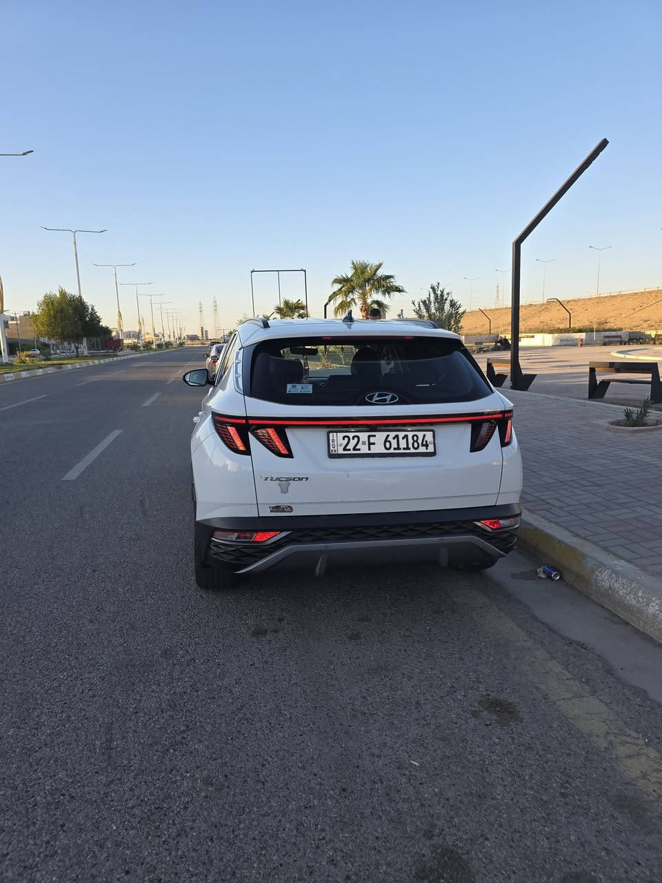 توسان خليجي 2020 رقم اربيل
محرك 2000  دوش  اقتصادي بلادي
ماشيه 80 الف
بانزين عادي تاخذ اقتصاديه
تبريد قطعتين  ثلج
حساسات امامي وخلفي
سنويه بأسمي
سيارة جديدة مال جناي
للتواصل على الهاتف  اتصال ***********
