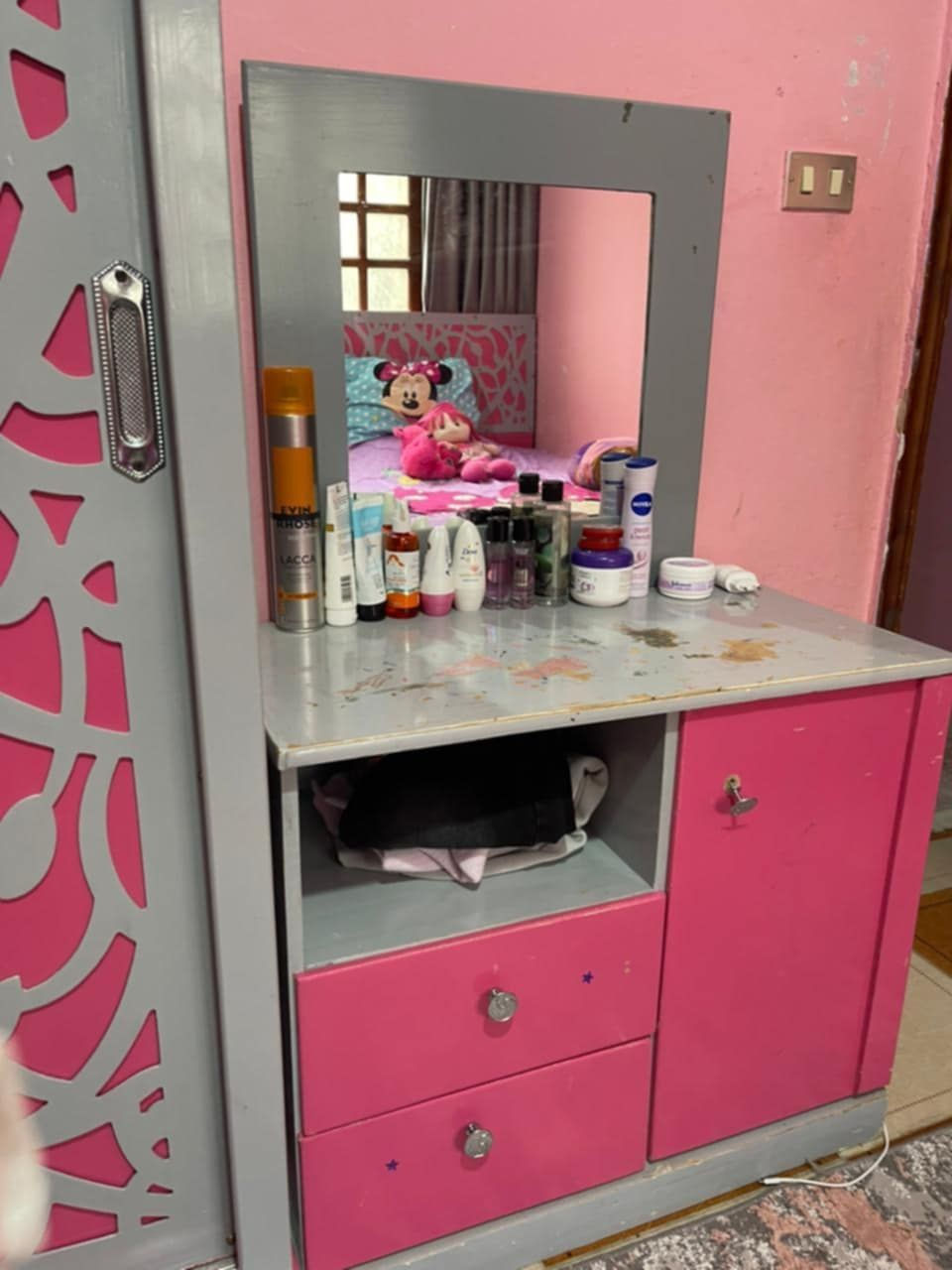 تم تنزيل سعر غرفه اطفال خشب دمياطى تقيل ٢سرير١٢٠سم بدون مراتب ودولاب جرار وتسريحه وكمود٧٠٠٠
اكتوبر


**إذا كنت صاحب هذا الإعلان وتريد حذفه لأي سبب، رجاءا أرسل رسالة إلى الدعم الفني**