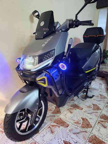 السلام عليكم ورحمة الله وبركاته...
دراجة كهربائية نوع SA&r موديل 2026بعدهة زيرو ممستخدمة.... 

ملف 2000حقيقي

72ڤولت

بطارية ليثيوم فوسفات الحديد 

 ضمان سنة كاملة بلبطارية من اي خلل او عطل

3تحويلات سرع 

السرعة الحقيقية مع الوزن 85

تمشي بلشحنة الوحدة 90كيلو حقيقي شرط الفحص

نظام البك Rالرجوع الى الخلف

نظام البارك P

مثبت السرعة  Cross

تشغيل سويج+بصمة+جهاز الانذار وقفل الامان

شاشة TVT   نظام تحديد الاعطال والتنبيهات

لايت عالي ناصي زنون...بلوجكترات زنون متغيرت الالوان... سكن لايت لد... اشاير يمين يسار... سطاب لايت بخاري لد... هورن

بريك امامي خلفي دسك هايدروليك نظامAbs

Mb3 بلوتوث

شاحن ذكي يفصل تلقائيآ عند امتلاء البطارية بلشحن

تايرات حجم 12العالي جلاتين

منفذ شحنUbs

مساحة تخزين واسعة+جنطة خلفية

درع محيط بلدراجة للحماية

طلاعات جانبية للراكب الخلفي

السعر، مليون و200ألف وبيهة مجال بسيط للشراي

العنوان العطيفية قرب جامع براثا

رقمي ***********
