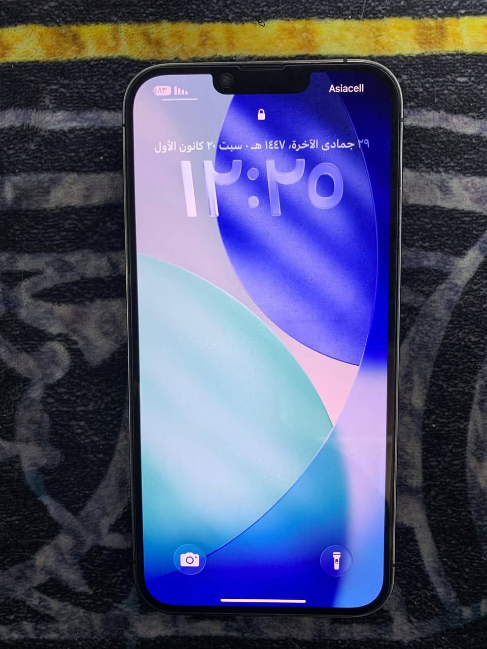 السلام عليكم أيفون ١٣ برو ماكس للبيع ذاكره ٢٥٦ بطاريه ٩٠ الجهاز بلادي فقط فيس ايدي واكف وكع مني ووكف تطلع البصمه الوجه بس ما جاي يقبله شحن نت اتصال فول السعر ٦٠٠ وبي مجال للشراي مراسله أو الاتصال على الرقم ***********
