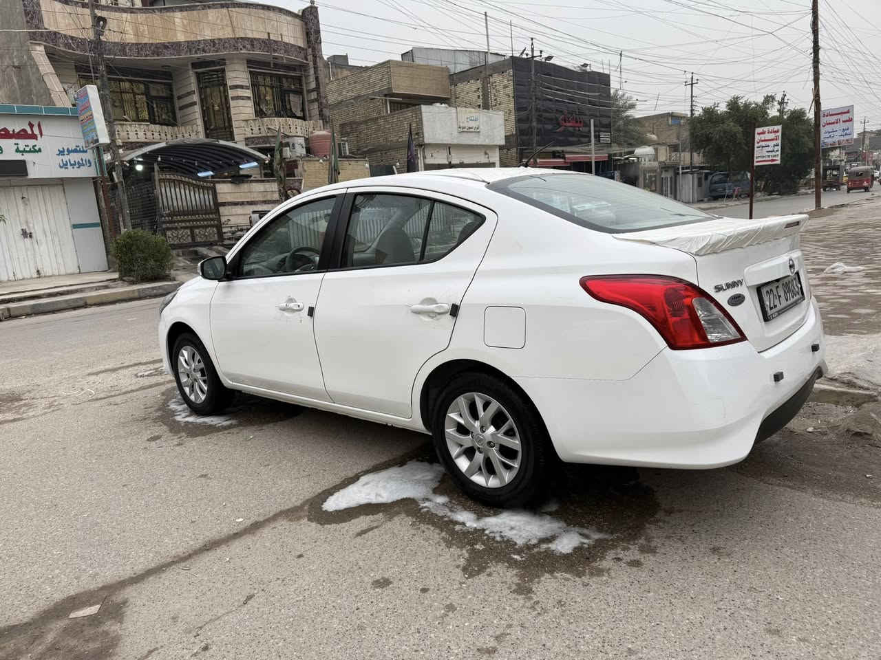 السلام عليكم عندي نيسان سني موديل 2024
مكفوله كفاله عامه من الضربه والصبغ والتبديل والفتح والبارد وشرط السونار 
رقم اربيل تحويل او وكاله ضمان 3 سنوات 
او 100 الف KMسياره جديده وزيرووو ماشيه 7000KM حقيقي وشرط سبير منازل عده ما مفتوحه وفول مواصفات 
شاشه 
كامره 
4جام كهرباء 
سنتر لوك 
تحكم ستيرن 
اشاير بل مري 
يدات نيكل
صندوك كهرباء
داخل بيجي
كشافات ضباب 
مري جانبيه تحكم كربائي
سبايدر خلفي 
وقطعتين تبريد 
مكاني بغداد هزه جديده وسنويه جديده ورقم دولي /  السعر 127 وبيه مجال كلش بسيط رقمي ***********
