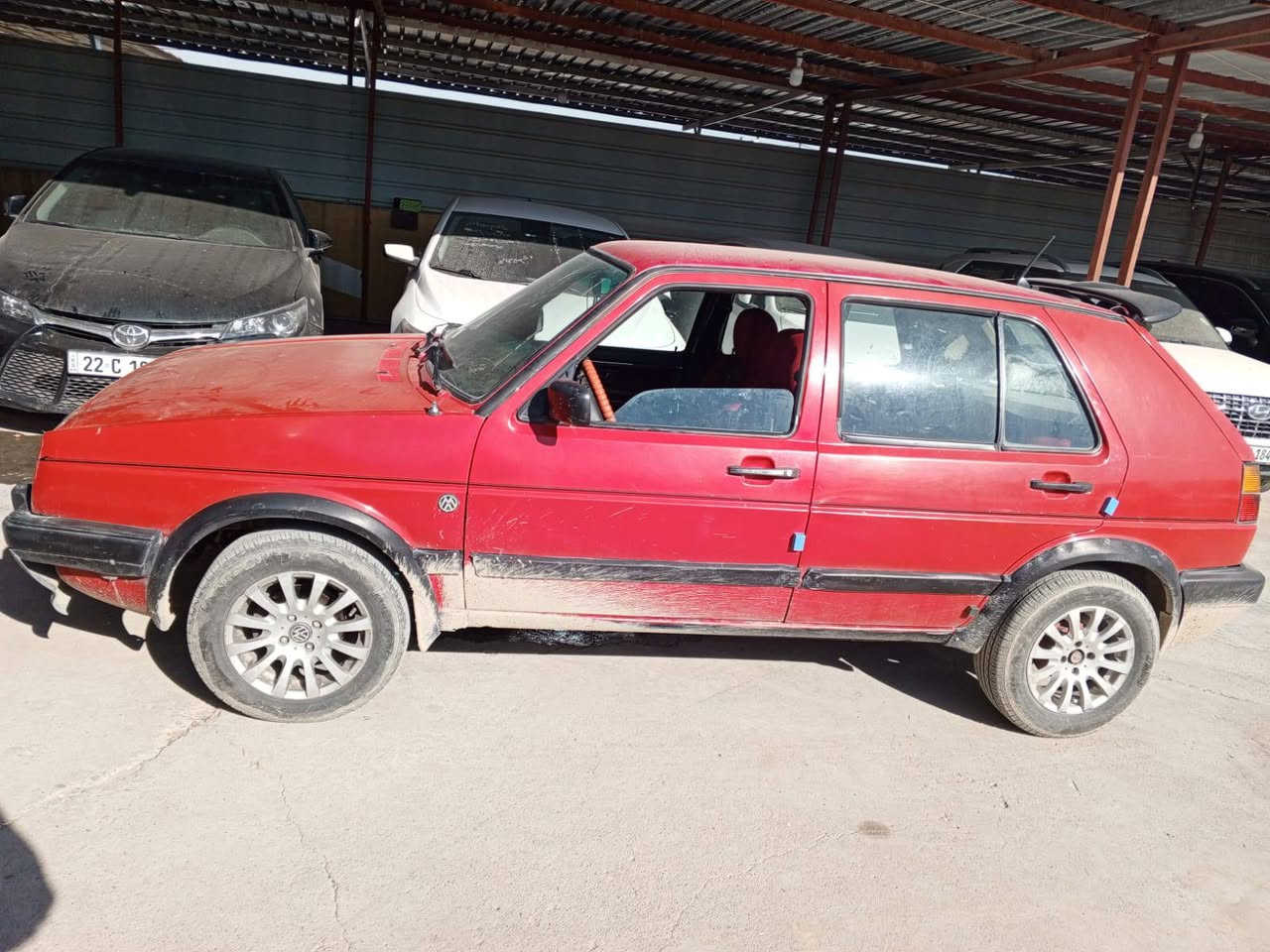 سياره كولف موديل 90 مصبوغه حزام بدون ضرر صغفيه مامصبوغه وضع شركه الشرعي يبيعك السعر 30 وبيها شويه مجال رقم صاحبها *********** الرقم يتحصل فقط واتساب اخوان اني مكلف بل نشر لحد يراسلني
