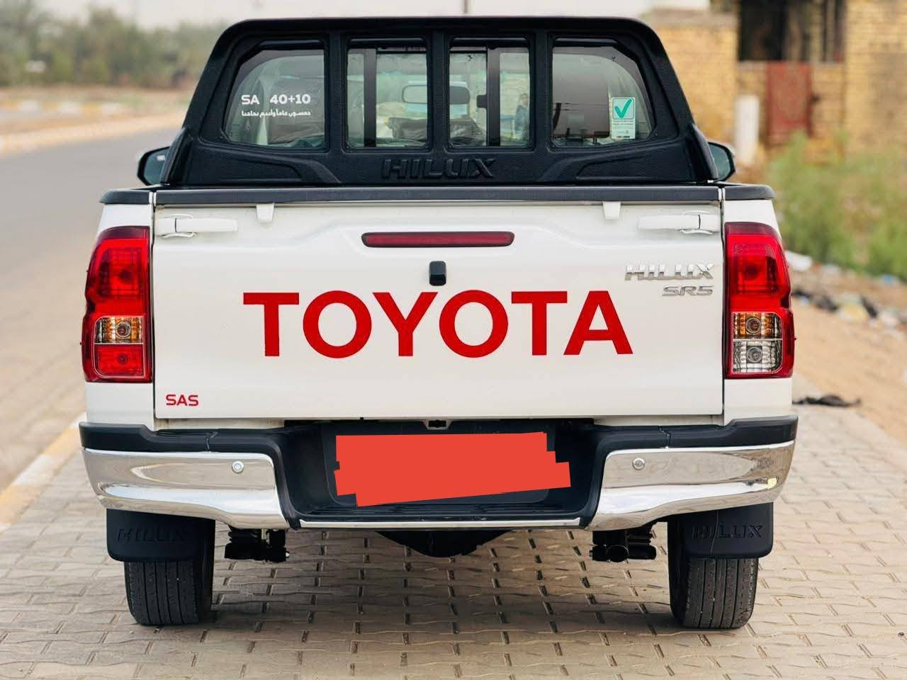 هايلوكس 2024 رقم ((المثنى)) بسمي ماشيه 28 الف كيلو وكاله ساز سياره جديده ضمان سنتين وتبديل دهن مجاني مكان السياره ((المثنى)) سعره 300 بيه مجال
***********
