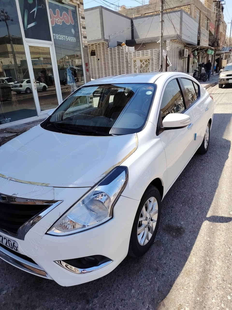 سلام عليكم نيسان صني البيع موديل ٢٠٢٣ مكفوله ماشيه ٤٠ الف 
فول مواصفات
بصمه تشغيل
بصمة أبواب
ويل كب
مري شفط
تبريد خلفي
شاشه صلي
كاميرا
حساسات خلفيه
جي بي
شاير بالمري
رقم اربيل باسم شركه
مكان سياره بلنجف
الإستفتاء ***********
