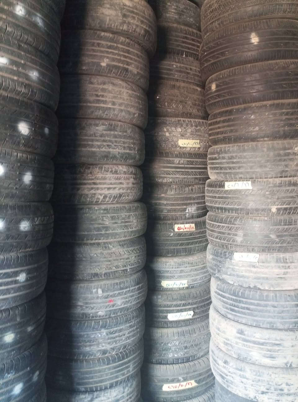 وجبة جديدة تايرات مستعملة واسعار مناسبة العنوان جنوب الموصل ناحية الگيارة قرية الجدعةالشارع العام
يوجد شد وبلنص 
للاستفسار الاتصال على الرقم ***********
