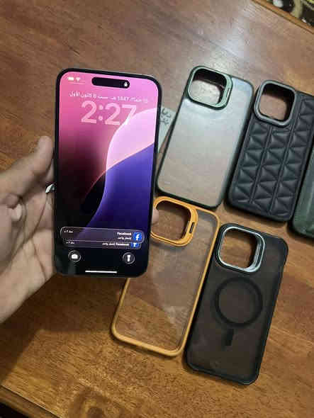 ***********. سلام عليكم شباب جهاز ايفون 14برو ماكس جهاز وتر ابرو  يعني مابدل بي شي الموصفات 1دبل سمكرت 2يجي ويا 5 كفرات هديه  مكاني بغداد الدوره السعر 900 او بي مجال لطيبين
