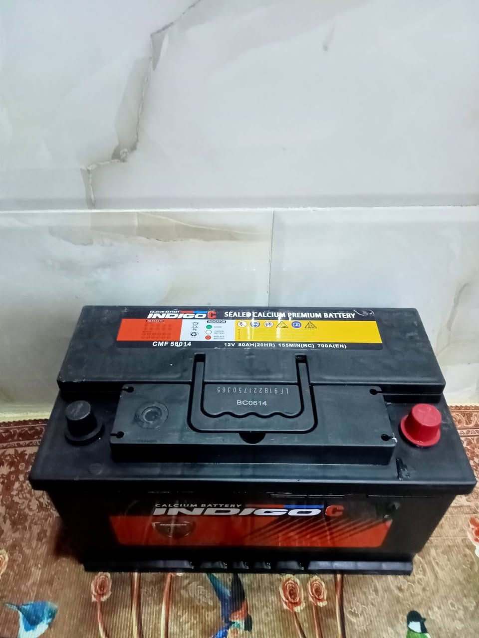 بطاريه للبيع حجم 80 امبير سعر ب 40 الف معه القديم ضمان اطيك بي عنواني بغداد جميله  *********** شرط ضمان ملاحظه ابيعلك مستخدم مستخدم
