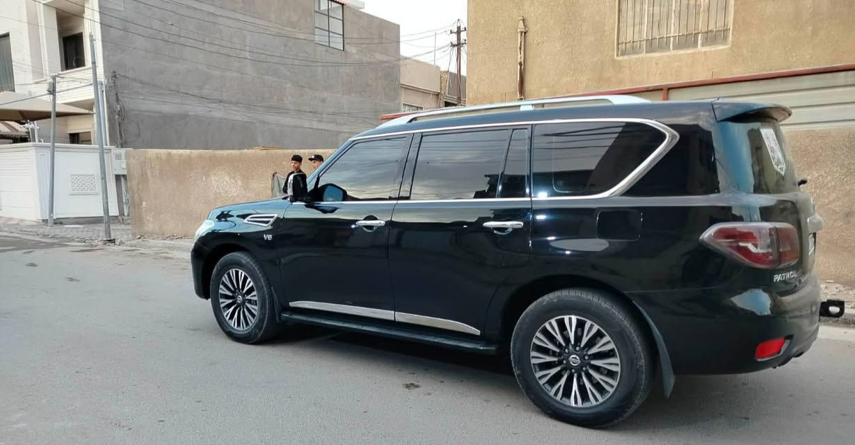 نيسان باترول وكاله  2017
مكفوله سياره فقط طخه زغيره يم الباب 
 باقي كفاله  ماشيه ١٧٥ الف 
محرك كير واير بشرط مامفتوح 
سيارة حيل نظيفة كلشي عل بلاد جديد 
سنوية هزة كلشي جديد مدفوع لـ
باسمي السنوية بشرط تحويل وغرامـة
سيارة مابيـها دينار مصرف كامل من كل نواحي
رقم صاحب سيارة *********** 
العنوان بغداد مجمع بسمايه
