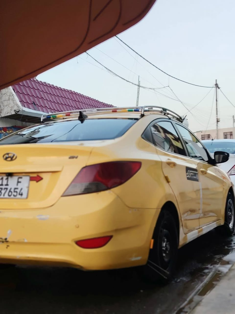 سيارة اكسنت موديل ١٤ تكسي نظيفة جداً كير واكسل ومحرك نظيفات و كهربائيات كاملة تخم تاير منظومة تبريد جديده كاملة بأسمي السيارة تحويل مباشر رقم انكليزي مصفره هيأة رايدها ب83 $ وبيها مجال بسيط عنوان / بغداد صدر القناة خلف مستشفى العلوم العصبية 
رقم الهاتف / ***********
(ابو رياض)

