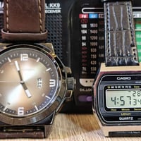 ساعتين • كاسيو رقمي • قطر ٤٣مم