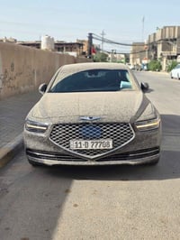 للبيع جنيسيس جي 90 وارد كوري موديل 2019 رقم بغداد جاهزه مابيه كل نقص م...