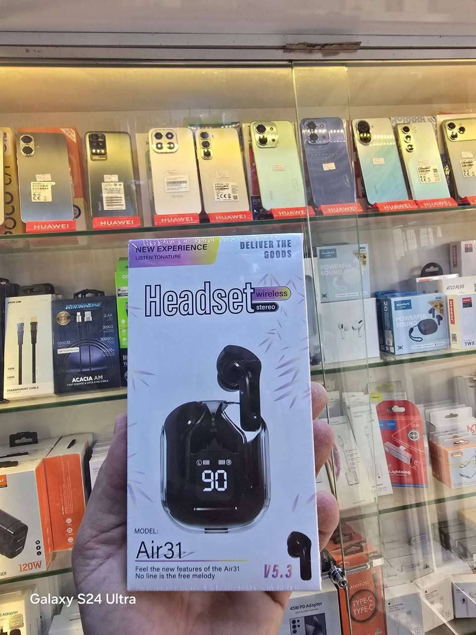 توفر اير بود نوعيه كلش حلوه  صوت ستريو
شحن يطول 10 ساعات 
بسعر فقط 5 🔥🔥🔥
و توصيل مجاني للباب البيت 😎
👈 مركز القلعه للموبايلات


**إذا كنت صاحب هذا الإعلان وتريد حذفه لأي سبب، رجاءا أرسل رسالة إلى الدعم الفني**