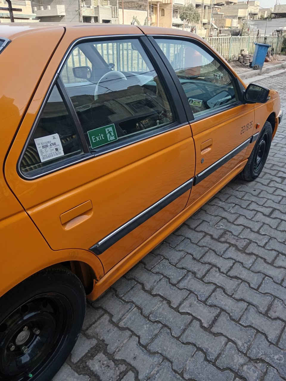 السلام عليكم للبيع و مراوس بيجو بارص موديل 2018
مكفوله من الضربه والصبغ كير ومكينه تبريد كله جديد
بيه منضومة غاز هيئه وغرامات مصفره السعر 63 وبيه مجال قليل الشراي يتصل و يدلل *********** المكان بغداد مدينة الصدر شارع الفلاح
