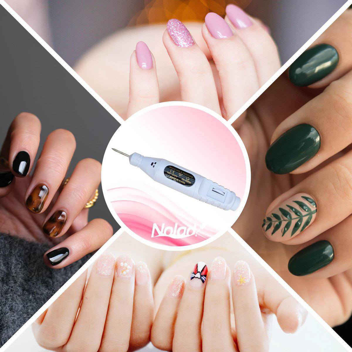 جهاز أظافر كهربائي متعدد الأغراض. 😍✔️

يتميز بسرعة متغيرة تصل إلى 20000 دورة في الدقيقة. 
يستخدم لمجموعة متنوعة من المهام مثل 
النحت ✔️
والنقش✔️
والتوجيه ✔️
والطحن✔️
والشحذ✔️
والصنفرة✔️
والتلميع✔️
والحفر✔️
يأتي مع 6 رؤوس مثقاب معدنية اختيارية و100 شريط سنفرة . 
تصميم خفيف الوزن مصنوع من سبائك الألومنيوم


**إذا كنت صاحب هذا الإعلان وتريد حذفه لأي سبب، رجاءا أرسل رسالة إلى الدعم الفني**