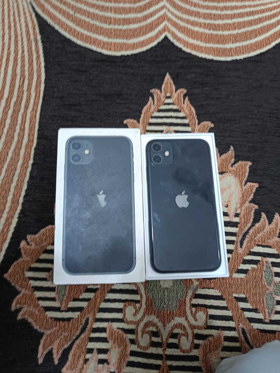 السلام عليكم 
ايفون 11 للبيع
الجهاز نضيف ممفتوح ابد كلشي ممبدل 
كارتونته موجودة ذاكرة 128 السعر 270 بي مجال بسيط مكاني الدورة حي الصحة


**إذا كنت صاحب هذا الإعلان وتريد حذفه لأي سبب، رجاءا أرسل رسالة إلى الدعم الفني**