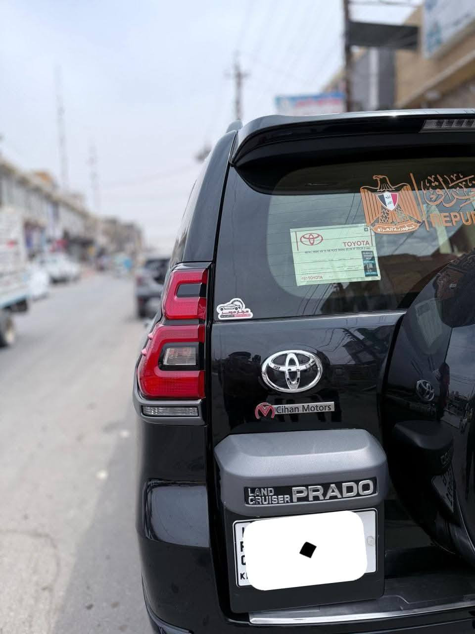 سلام عليكم برادو 2019 VX فول موصفات باب مراوس بيكم وبعد حسب القناعه لأول  مري قلاب مكينه ٦سلندر سياره VX معرف مواصفاتها رقم اربيل بسمي ماشيه 85الف العنوان بغداد  السعر 425 سياره مال بيت جديده الرقم(***********) ابو محمد
