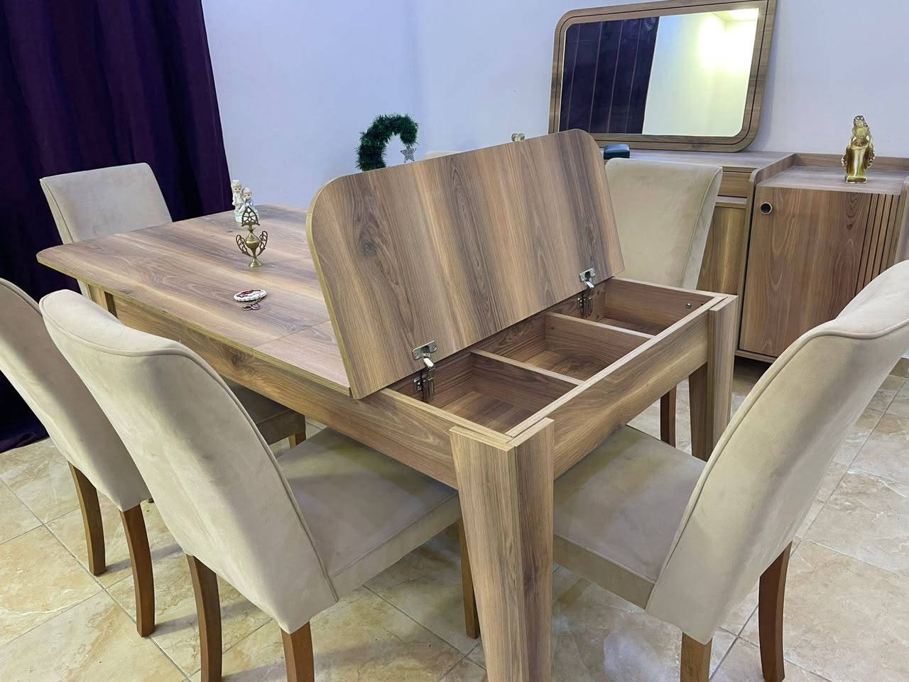 لقطة لقطة 🌻 غرفة سفرة تفصيل ( قطعتين) طاولة 6 كراسي نظام تركي استعمل بسيط اقل من شهرين
🌟 المواصفات:

🪵 من أجود أنواع الخشب

🎨 دهان جوزي أمريكي: مميز ومقاوم للخدوش، بحالة الجديد تمامًا.
✨ الحالة: بحالة الجديد دون أي خدوش أو نقر.
💰 السعر: مغرررري جدًا.
⚠️ ملاحظة: تباع كاملة، وليس بالتجزئة.
🤝 التواصل للجادين فقط.480د
قابل للتفاوض 
تفاصيل وطلب على واتسااب او اتصال 
رقم الواتساب 0786722273
رقم اتصال 0780990476
لقطة لقطة 🌻 غرفة سفرة تفصيل ( قطعتين) طاولة 6 كراسي نظام تركي


**إذا كنت صاحب هذا الإعلان وتريد حذفه لأي سبب، رجاءا أرسل رسالة إلى الدعم الفني**