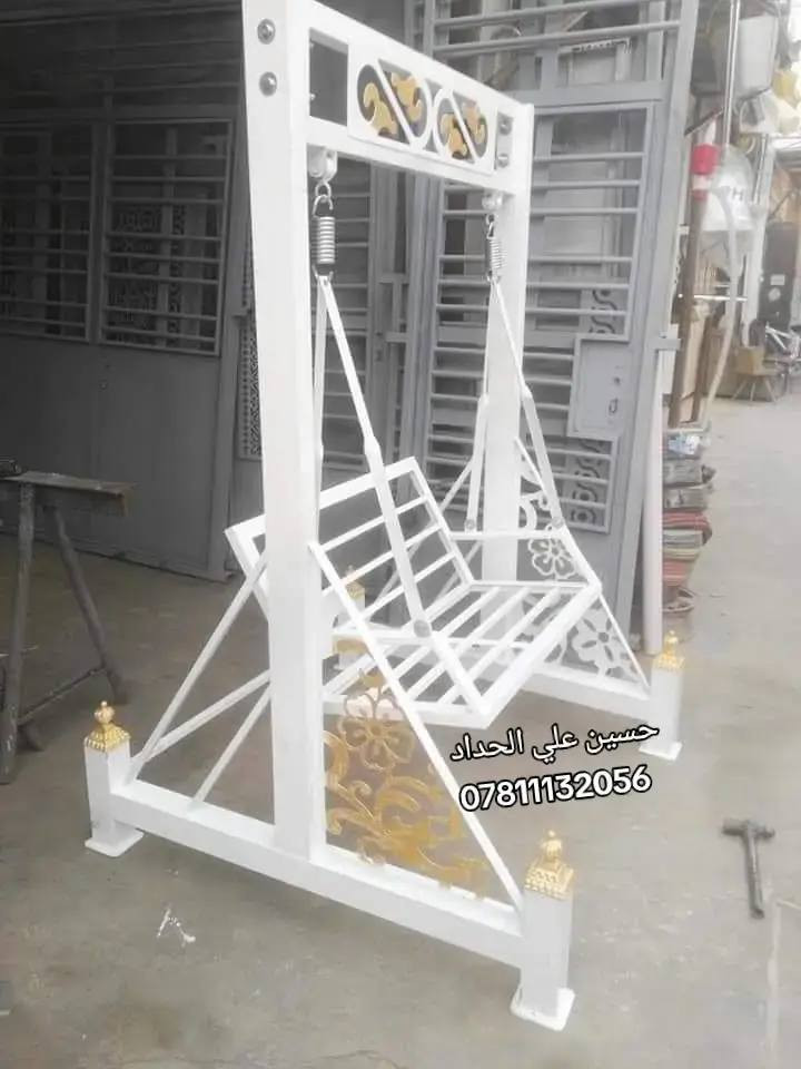 انواع اشكال مراجيح الحديد 
حسين علي الحداد 
*********** 
مكاني بابل
