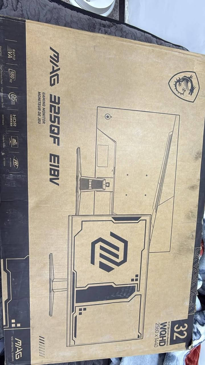Msi
Flat-VA-2k-180hz-32inch
 مستخدمة نظيفة
275 الف مع التوصيل


**إذا كنت صاحب هذا الإعلان وتريد حذفه لأي سبب، رجاءا أرسل رسالة إلى الدعم الفني**