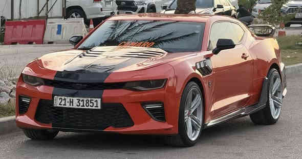 كمارو 2019 لون مميز 
شباب سياره عليه تزويد كلش مرتب من دوسات وجاملغات اشاره حفر لد بنيد محدث سبايدر كورفيت 
دفيوز اصلي 
بك لايت لد اصلي 
تخم تاير جديد 
صدر امامي خلفي جديد
كير ومكينه شرط الفحص 
داخل برتقالي 
ماشيه 97 الف فقط 
مكان السياره بغداد حي الجهاد 
السعر ١٣٧ وبيه مجال 
*********** ☎️ 
حادث السياره جاملغ وبنيد وبلعراق نصف جاملغ الخلفي فقط بدون دواخل لغد شاصي مكفولات
