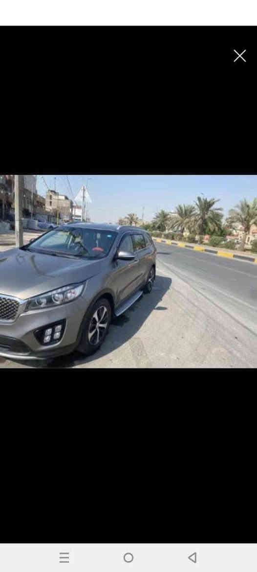 سيارة سورنتو 

موديل 2016 

لون رصاصي 

سيارة وارد امريكي حادثها مرفق بلمنشور 

مكينة 2400 تيربو.   Gdi

مواصفات 

تدفئة كشنات 

كشنات جلد 

جنطة كهرباء 

تحكمات ستيرن جهتين 

مري شفط 

كشنات كهرباء 

حساسات خلفية 

كامرة دوارة 

شاشة صغيرة

تبريد ثلاث  قطع 

سيارة رقم بغداد مشروع وطني 

سيارة كربلاء المقدسة قرب سيطرة الابراهيميه 

الاستفسار /***********

السعر 170
