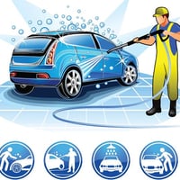 للبيع محل غسل سيارات جاهز من كل شي مكان قرب كراج بغداد للاستفسار الاتص...