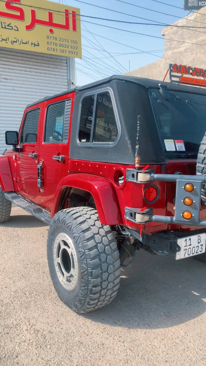 السلام عليكم رانگلر للبيع او مراوس بشي اقل السياره جاهزه محرك كير صدر موديل ١١مكاني بغداد ***********للاستفسار السعر ١٧٥
