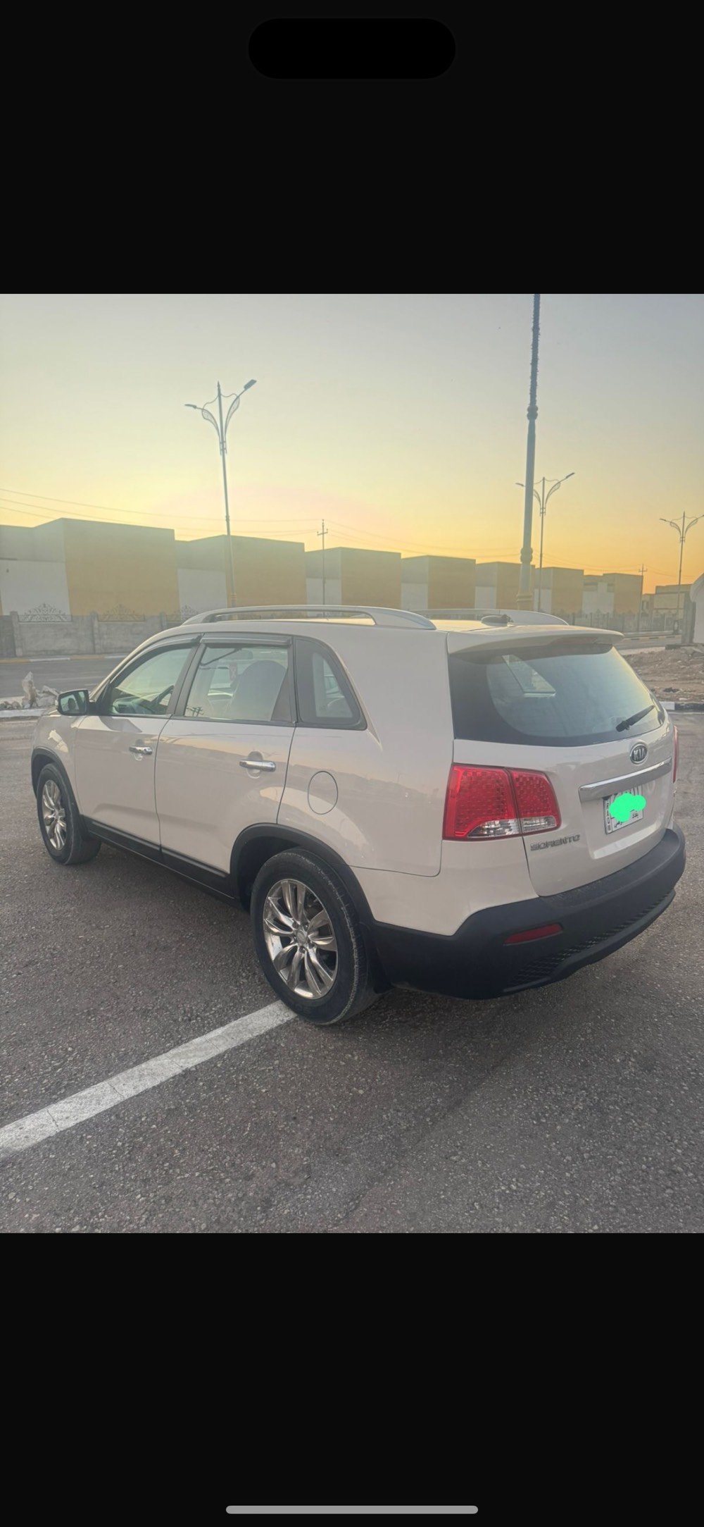 سورنتو امريكي كلين  2011 7 راكب 
 6 سلندر  3500
فول مواصفات للإخير بصمة شاشة 3 قطع تبريد بنوراما فوول كفالة عامة بدون صبغ رقم بغداد جديدة السيارة ومعايزة شي سعره 140قفل قفل قفل
*********** بي واتساب مكانة كربلاء 