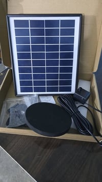 نافورة شمسية • حديقة