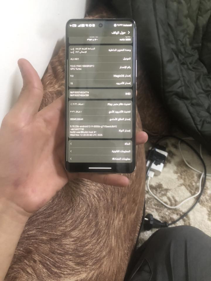 سلام عليكم موبايل للبيع HONRX9b5G نضيف الجهاز فول ما مفتوح ابد ادفع سعر عجبني ابيك


**إذا كنت صاحب هذا الإعلان وتريد حذفه لأي سبب، رجاءا أرسل رسالة إلى الدعم الفني**