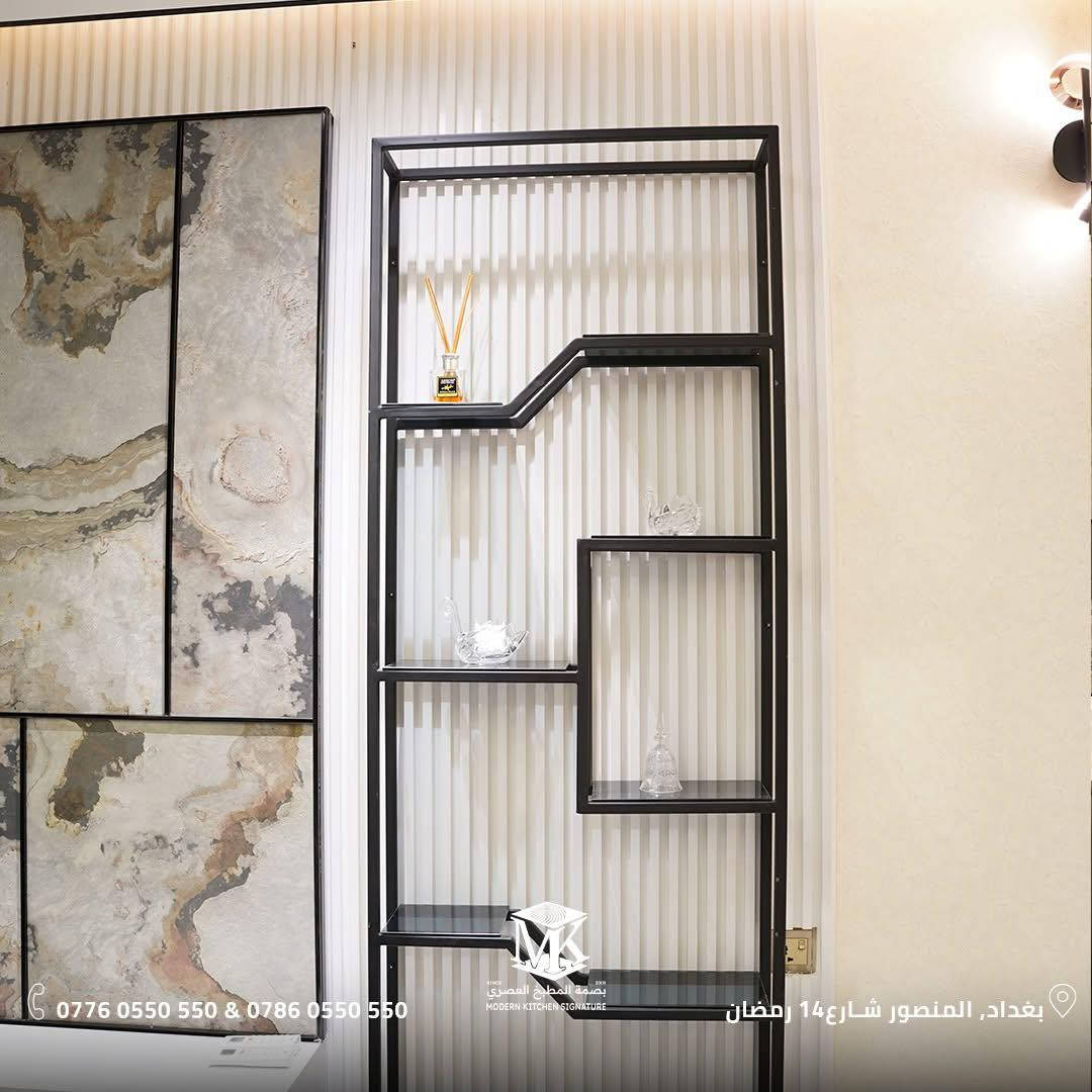 فن التصميم والتنفيذ ... 
 حابين تجديد او تنفيذ اثاث البيت والديكور تواصل معنا 

بصمة المطبخ العصري 
العنوان:
📍 بغداد – المنصور | شارع 14 رمضان
📞 *********** | ***********
