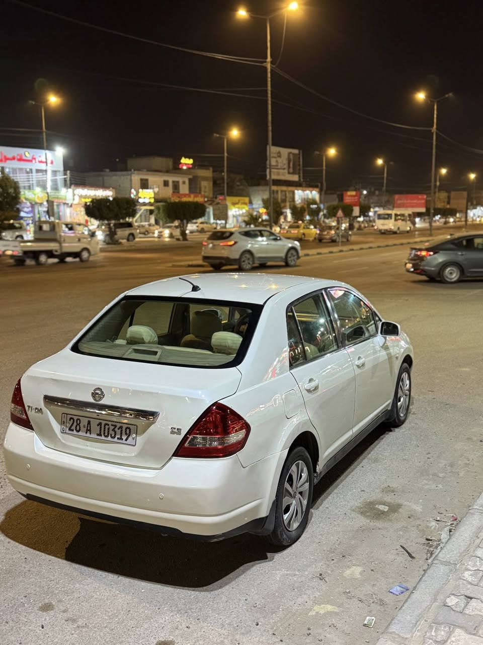 سلام عليكم نيسان تيدا ياباني رقم نجف نكليزي بأسمي
مديل 2009 
مكينه جديده بلكارتون 1600
كير جديد حداديه 100/100
مكفوله السياره من الضربه والصبغ فقط بنيد صبغ اني صابغه بأيدي جماليه
السياره جديده بمعنى الكلمه وستخدام شخصي
تبريد جديد منضومه كامله جديده 
جام اوتو 
كهربائيات كلها شغاله ماناقصه اي شي

مكان السياره نجف 
السعر 85 وبيها مجال بسيط
رقم الهاتف:-‭0778 255 6684‬
