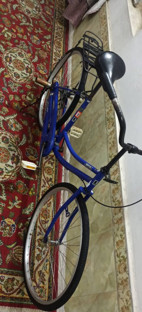 للبيع 
سلام عليكم سيكل للبيع  او مراوس حجم 26 شركةة سانتوس لون ازرق مديل 20باسكل نضيف (السعر خاصص) مكاني كوفةة حي ميسان شارعع عودة *********** واتساب فقط
