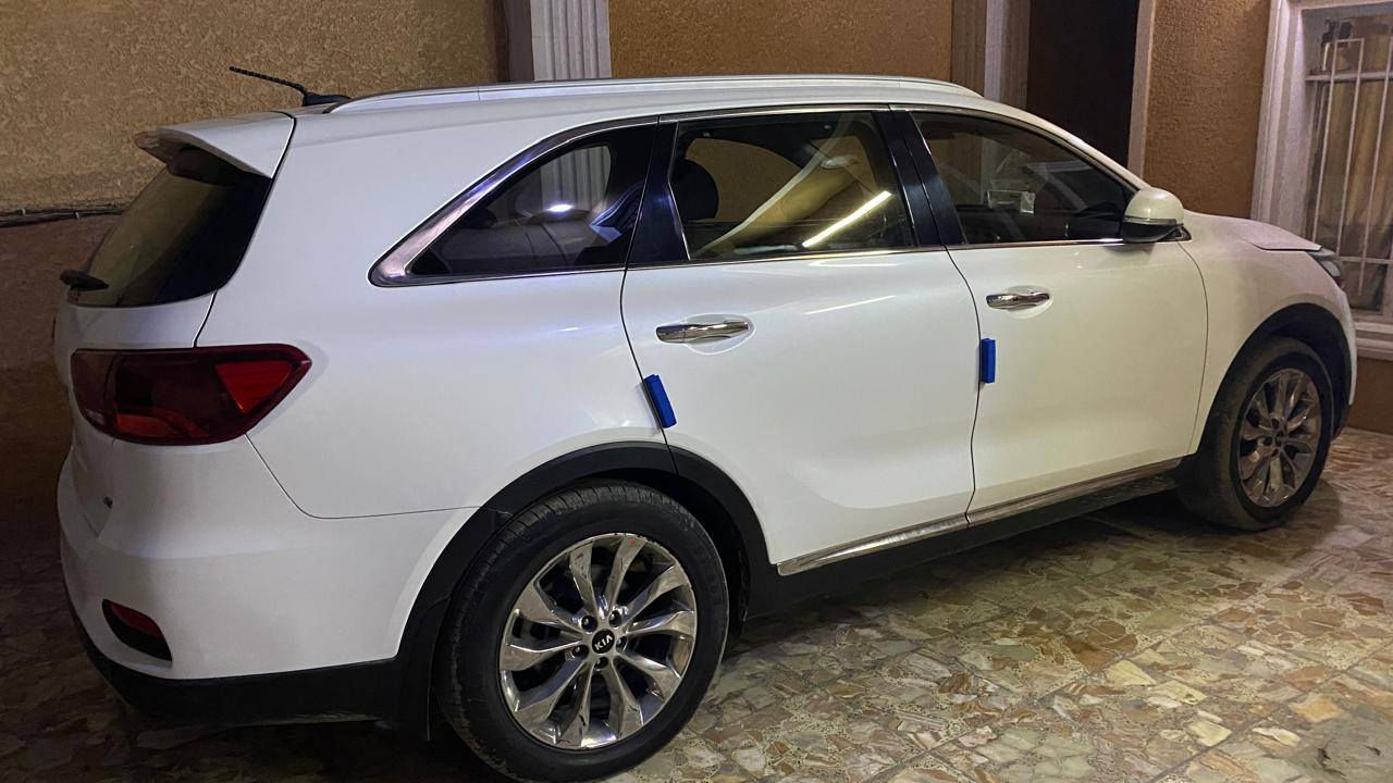 کیا سورينتو 2019 - شكل 2020خليجي  6 سلندر 7 راكب
ماشية 73 
السعر245

بيهة 3 طخات بسيطة بدون صبغ  وبارد والسيارة شرط التحويل

كير ومحرك مكفول

ويل كروم

مرى كهرباء شفط

اشاره ترحيب

يدات نيكل

بردات خلفيه

کشنات 2 كهربائي

كامره خلفيه 

شاشه كبيره

شحن لاسلكي

اشاير بالمري

ثلاثة انضمة تحكم قيادة

تحكم ستيرن

ثلاث قطع تبريد
للتواصل *********** بغداد, العراق
