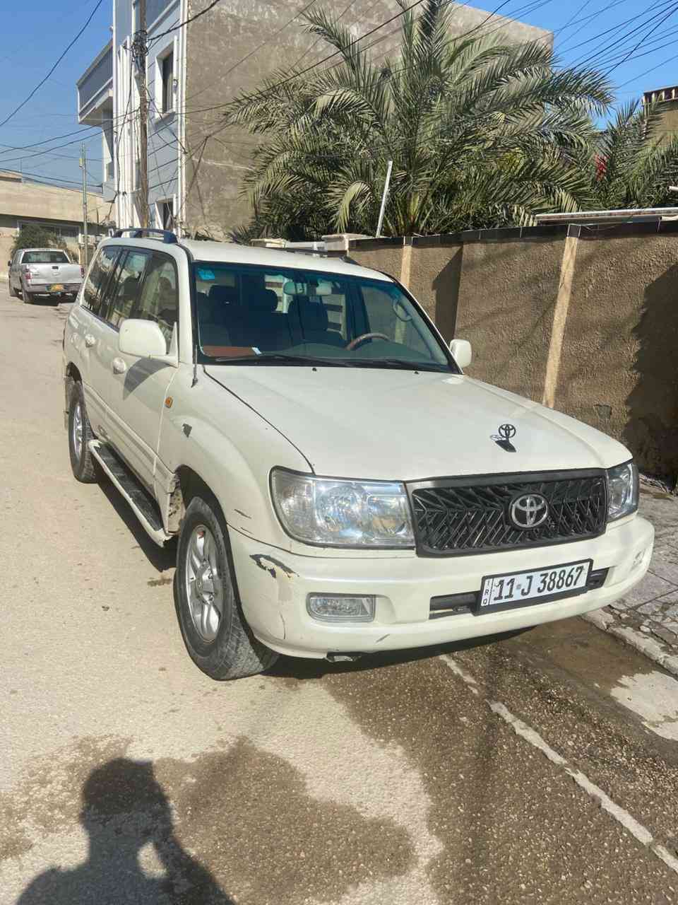 السلام عليكم
لاندكروزر ٢٠٠٧ اصل VXR كير ومحرك بلادي رقم إنكليزي بسمي تحويل ثاني يوم  السياره صبغ عام وتبريد ميشتغل   مكاني بغداد ما متواجد على الفيس للاتصال ***********
