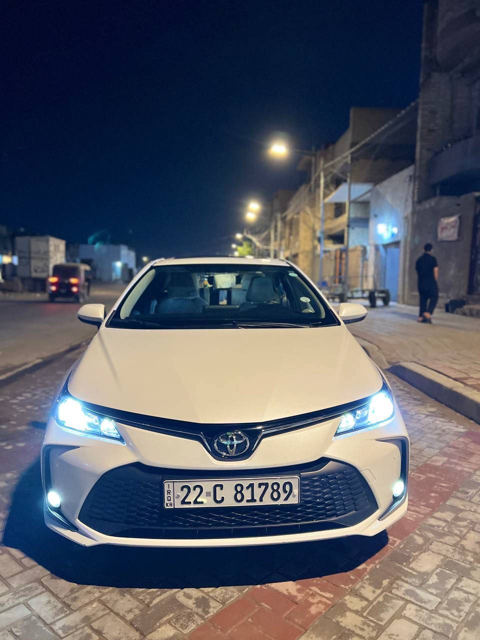 Year:2023
Make:Toyota
Model:COROLLA
‎اللون:ابيض
‎سعة المحرك: V4..1.8
‎المسافة المقطوعة: 79000 كيلو فقط
‎رقم اربيل ضمان شركة جيهان
               ______________
                       فول مواصفات 
‎🚘المواصفات🚘 
‎💎 خليجي ضمان شركة جيهان💎
بصمة 
فتحة سقف(سلايد)
حساسات امامية وخلفية
شاشة دجتل 
كامرة خلفية
مري شفط
تبريد قطعتين
…العديد من المواصفات
          ________________
                         💲السعر💲
‎           170 $ وبيها مجال
         ________________
‎📍الموقع📍
     ‎بغداد - 
         __________________
‎للاستفسار :***********
