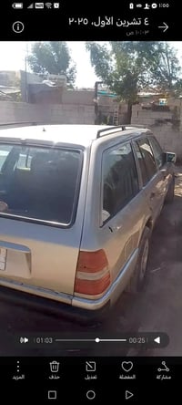 مارسدس دب 1991مكينة بطة رقم بغداد مصبوغة عام معمرة جديد مكاني الشعب ال...