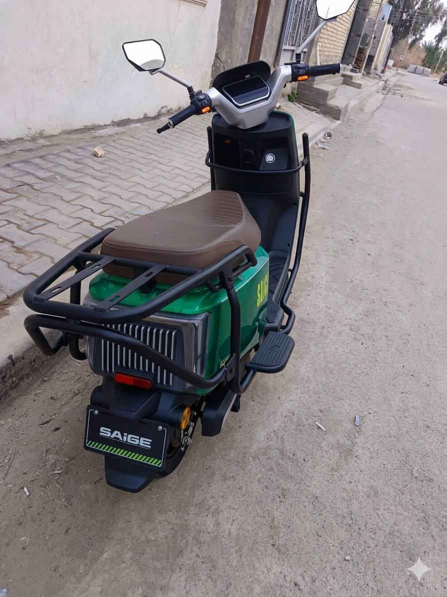 🟢 SAIGE N80
🟢استخدامها قليل نظيفه جدا مابيهه شخط
  🟢موديل 2025
🟢 ملف 2000W
🟢 3 سرع
🟢بطاريات 6 دبل 
🟢سويج وبصمة عدد (2) نسخ اي نقص مابيها 
🟢تشغيل عن بعد 
🟢جهاز إنذار السرقه 
🟢دبل إشاره   
🟢لونها مميز كلش 
🟢شاشه تاب تعرض إلك العطل 
🟢صندوق خلفي كبير 
🟢بريكات دسكات 
🟢 شاحنه سريعه
ً🟢 السرعه  حقيقي 80
  💰: 900 وبيها مجال 

اذا شراي تعال خاص او اتصل على الرقم ***********

🟢 مكاني بغداد
