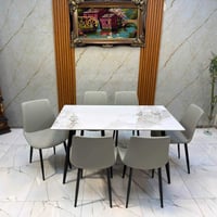 ميز طعام • مرمر بورسلين • المحمودية