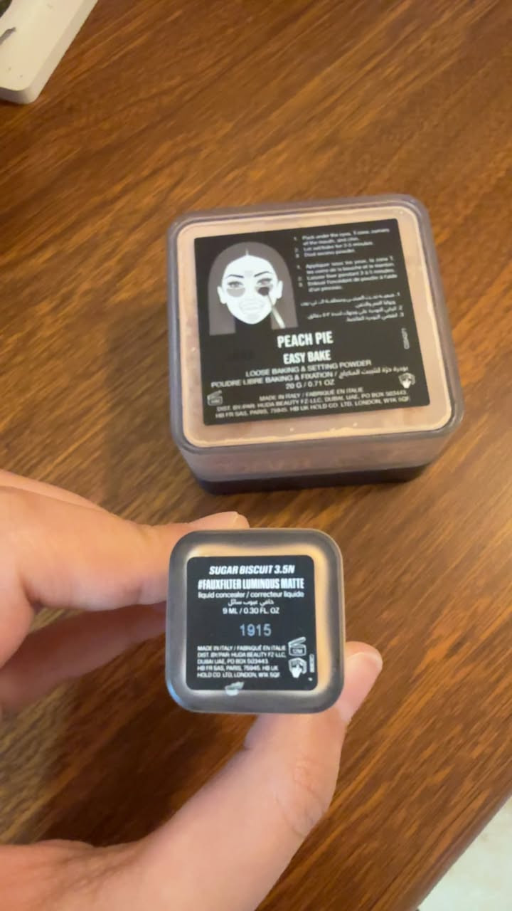 السلام عليكم بنات عندي هذا كونسيلر ولوس باودر من (هدى بيوتي) اصليات امانة الله استخدمتهم مرة وحدة وما والمن بشرتي اريد ابيعهم . الي تريدهم تراسلني ومنختلف عالسعر بـ الي يرضي الله لان معروفة اسعار هدى بيوتي شنو


**إذا كنت صاحب هذا الإعلان وتريد حذفه لأي سبب، رجاءا أرسل رسالة إلى الدعم الفني**