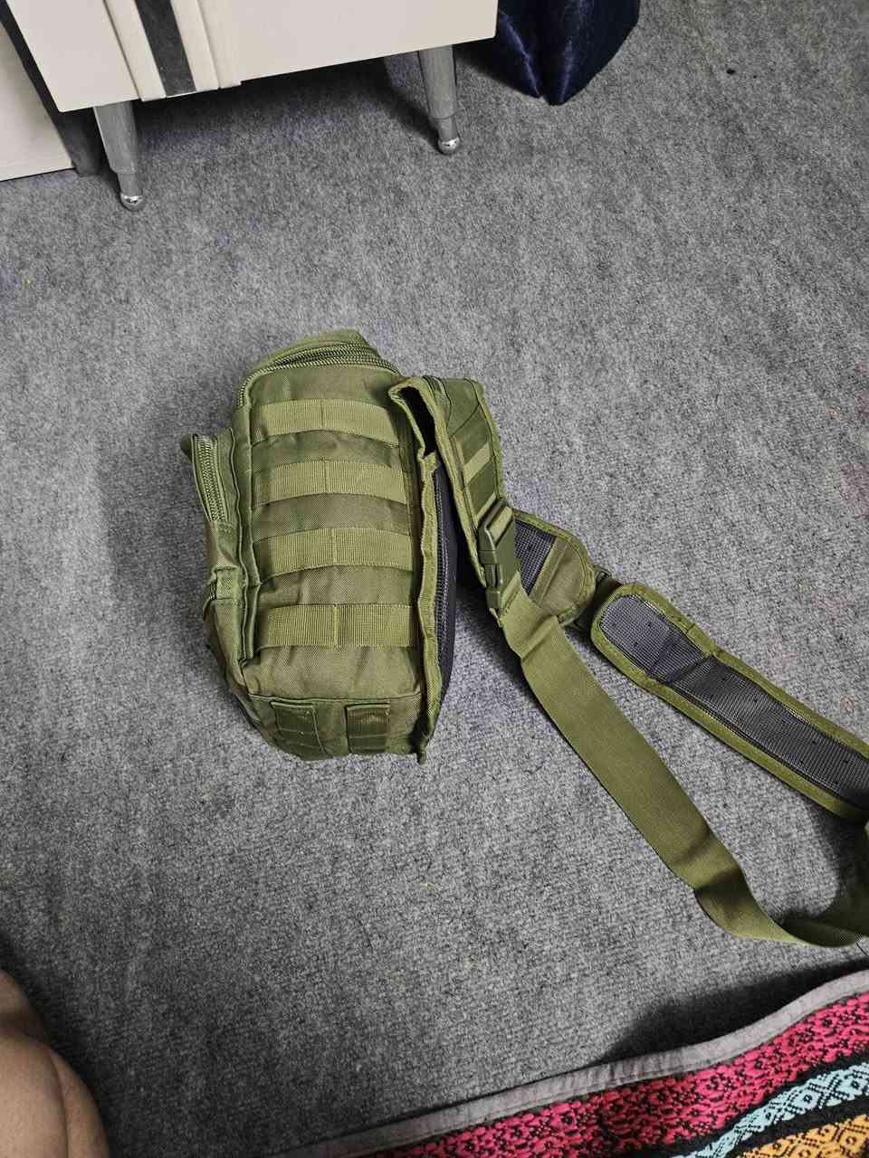 جنطة عسكرية تصير على الخصر او تشيلها صفح بيهة هواي جعب سعر 20 مع التوصيل


**إذا كنت صاحب هذا الإعلان وتريد حذفه لأي سبب، رجاءا أرسل رسالة إلى الدعم الفني**