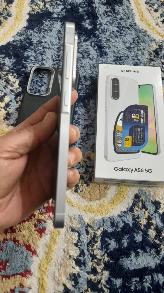 السلام عليكم 
جهاز A56
ذاكرته 256 عشوائية 12 
كارتونته وياه فقط
نظيف الجهاز 
ومكفول من كلشي 
سعره 425 
الشراي يراسلني عمارة, ميسان


**إذا كنت صاحب هذا الإعلان وتريد حذفه لأي سبب، رجاءا أرسل رسالة إلى الدعم الفني**