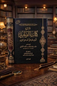 #متوفر_الآن لدى مكتبة الحديقة الغنّاء 😍 📚 شرح كتاب التوحيد.  ✍ عبدالله...
