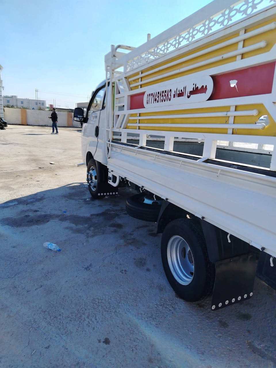 السلام عليكم
كيا فحل 4000 

مديل 21

رقم قادسيه 

تحويره كامل  لايت زنون  

السياره كفاله عامه 

السعر 168وبيه مجال 

***********

***********

 مكان السياره ذي قار الشطره
