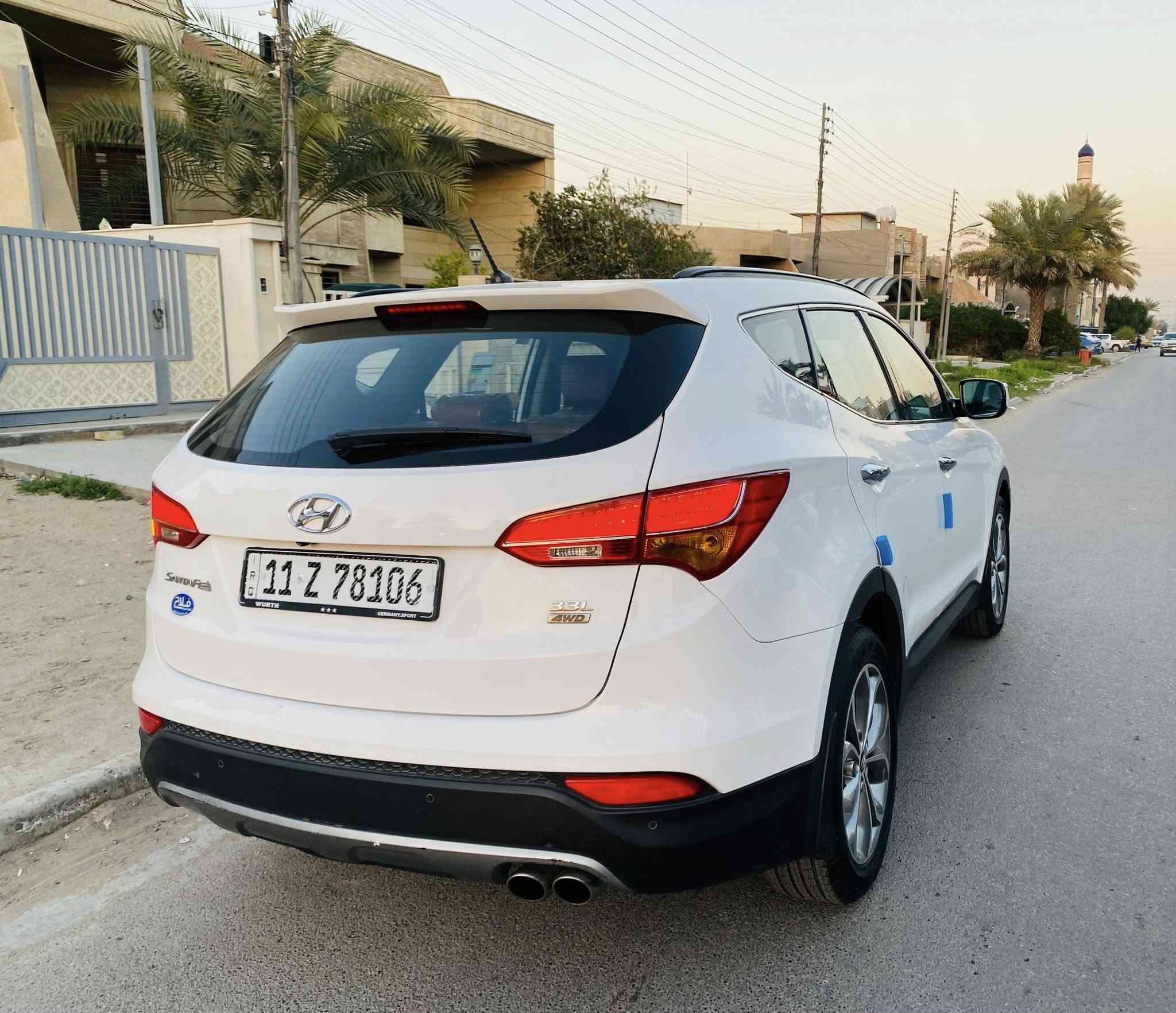 السلام عليكم
سنتافيا 2013 خليجي كفاله عامه للأخير فووووول مواصفات 

رقم دولي الجديد هزه وسنويه جديده فقط نقل ملكيه 

(صدر امامي خلفي جديد) 

منظومة تبريد جديده 

ادامه كامله بلكات نوزلات قاعدة فيتبم اصلي 

(السيارة جديدة كلش وعلى وضع الشركة ) 

المواصفات 

ماشيه 132 km

مكينه 6 سلندر 3300

بانوراما قطعتين 

داخل لونين قرميدي واسود بلادي 

بصمه تشغيل عدد 2 

بصمات أبواب 3 

إشارة ترحيب 

ويل كب كروم 

إشارة ترحيب باليدات عند الاقتراب 

كشن كهرباء 

حساسات خلفيه 

كامره خلفيه 

شاشة لمس 

أنظمة قيادة 

كروز سرعة 

نظام ايكو الاقتصادي 

3 قطع تبريد 

7 راكب 

تبريد بيانوا 

منظومة زنون 

السعر 170 $ وبيها مجال قليل كلش 

السياره بغداد العامريه 

*********** اتصال 

*********** واتس
