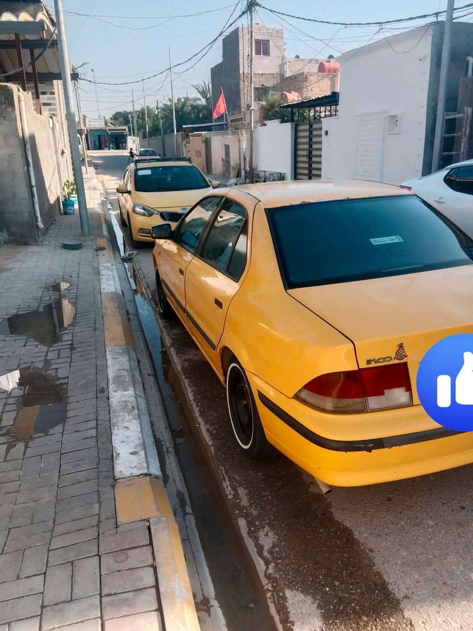 السلام عليكم سمند موديل 11 كفاله محرك بلكارتون صار شهر من شاده  رقم بغداد انكليزي حداديه تخم تاير جاهزات  شرط تحويل ثاني يوم مصفره هيه وغرامات مكان السياره سماوه رقم الهاتف *********** بي واتساب سعر خاص
