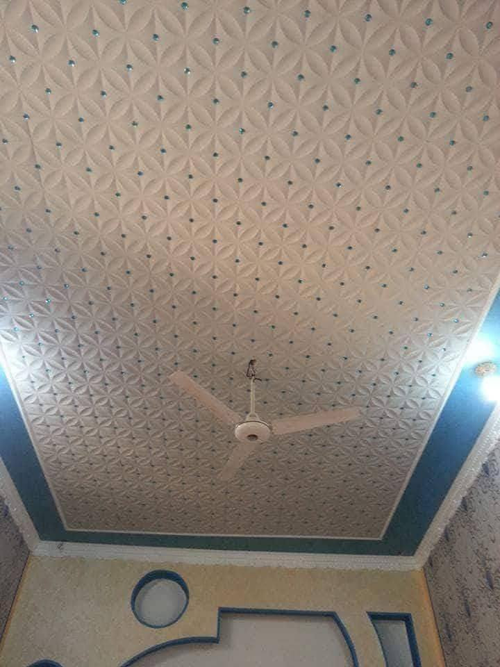 جزء من اعمالنا لسقوف الثانويه
وعمل الفلين لسقف
*********** زين العابدين
