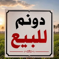 أرض زراعية • سند ٢٥ • طريق الحمزة