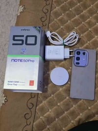 موبايل انفنكس نوت 50 برو مستعمل 5 ايام فقط مواصفات الجهاز : 🔴 الشاشة :...