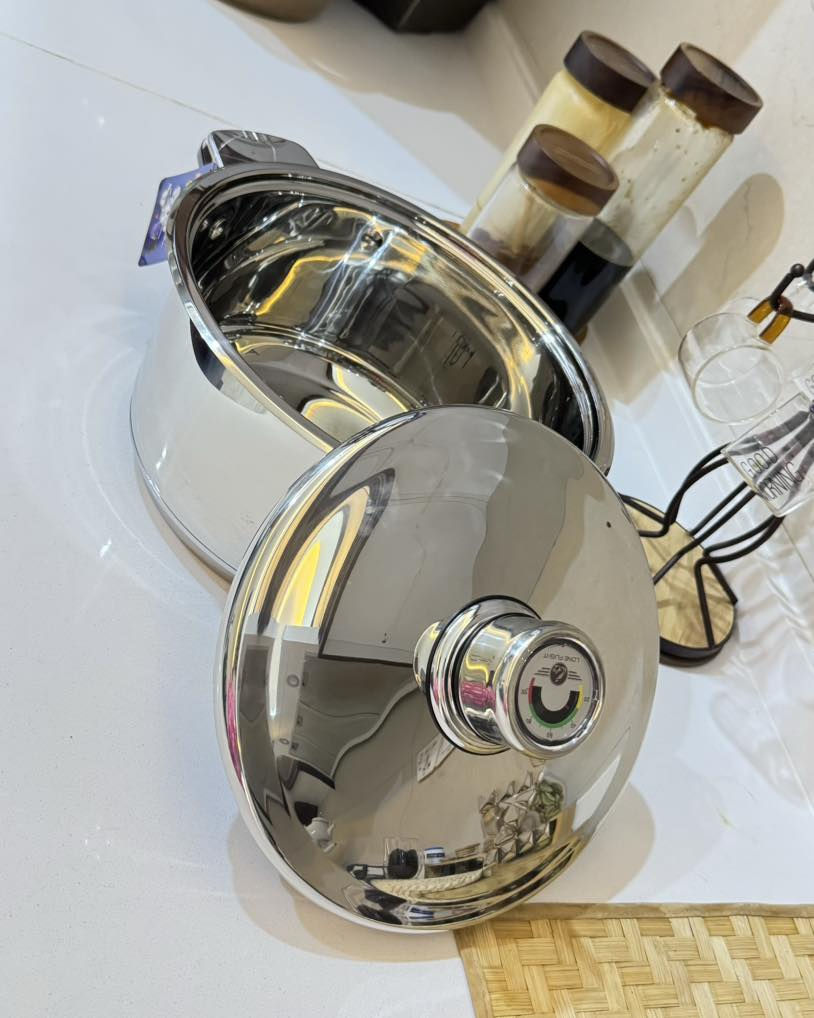 سيت ستيل اصلي
١٨/١٠ الوزن الثقيل
ددللها للوالده ترى تستاهل
 تم يجيكم السعر مع التوصيل 

#العراق #بيت #طبخ #مطبخ


**إذا كنت صاحب هذا الإعلان وتريد حذفه لأي سبب، رجاءا أرسل رسالة إلى الدعم الفني**